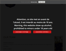 Tablet Screenshot of champagne-gaucher.com